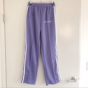 Stripes Track Pant with Zipper at Leg Opening